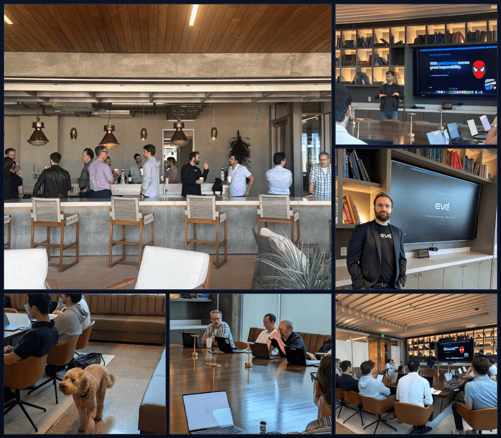 Scenes from the AI & Cybersecurity workshop in the Dallas Design District