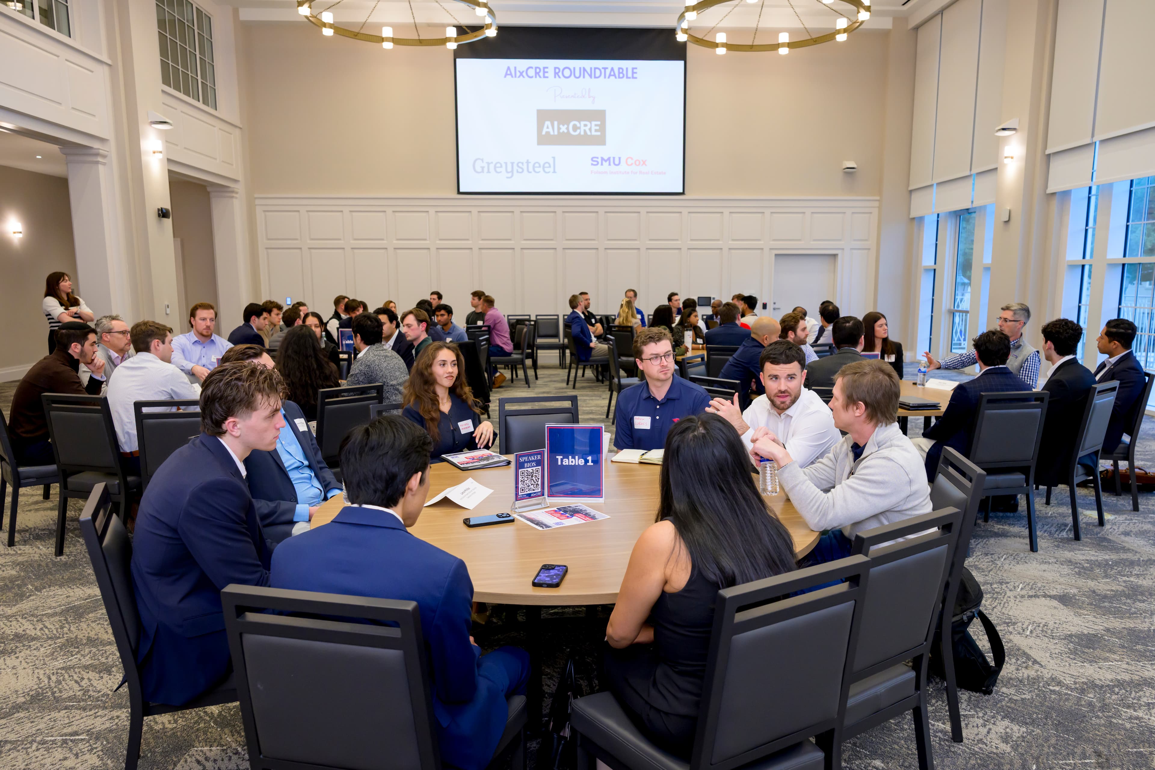 AIxCRE roundtable at SMU